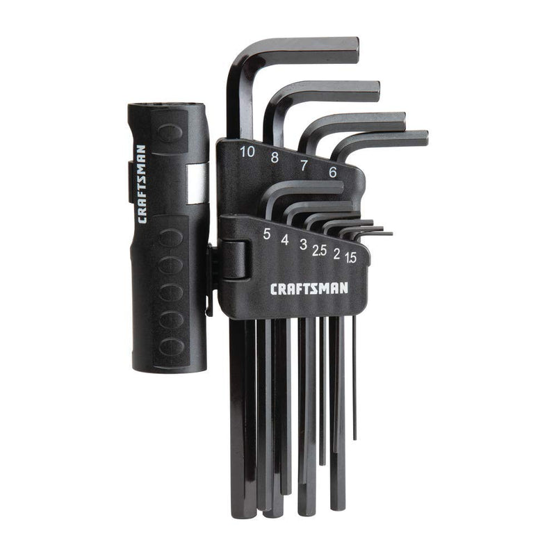  [AUSTRALIA] - CRAFTSMAN Hex Key Set, Metric, 10-Key Set (CMHT26005)