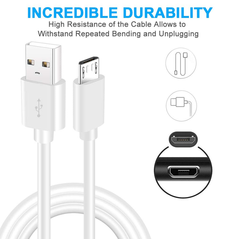  [AUSTRALIA] - 10FT 3 Pack Power Extension Cable for Wyze Cam v2 v3,WyzeCam Pan,Oculus Go,Yi Camera,Yi Dome Home,Blink Camera,Indoor Nest-Cam,Kasa,SCOVEE Micro USB Charging Extension Cord for wyze v3 1080p Outdoor