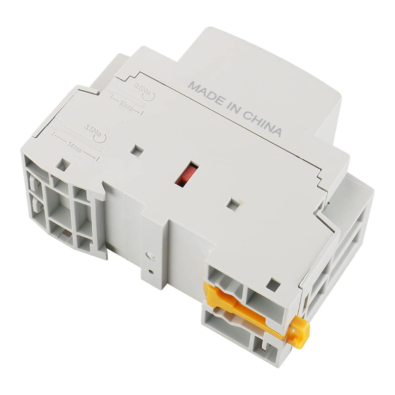  [AUSTRALIA] - Baomain AC Contactor HC1-50 220~240V 50A 2 Pole Universal Circuit Control DIN Rail Mount Normally Open