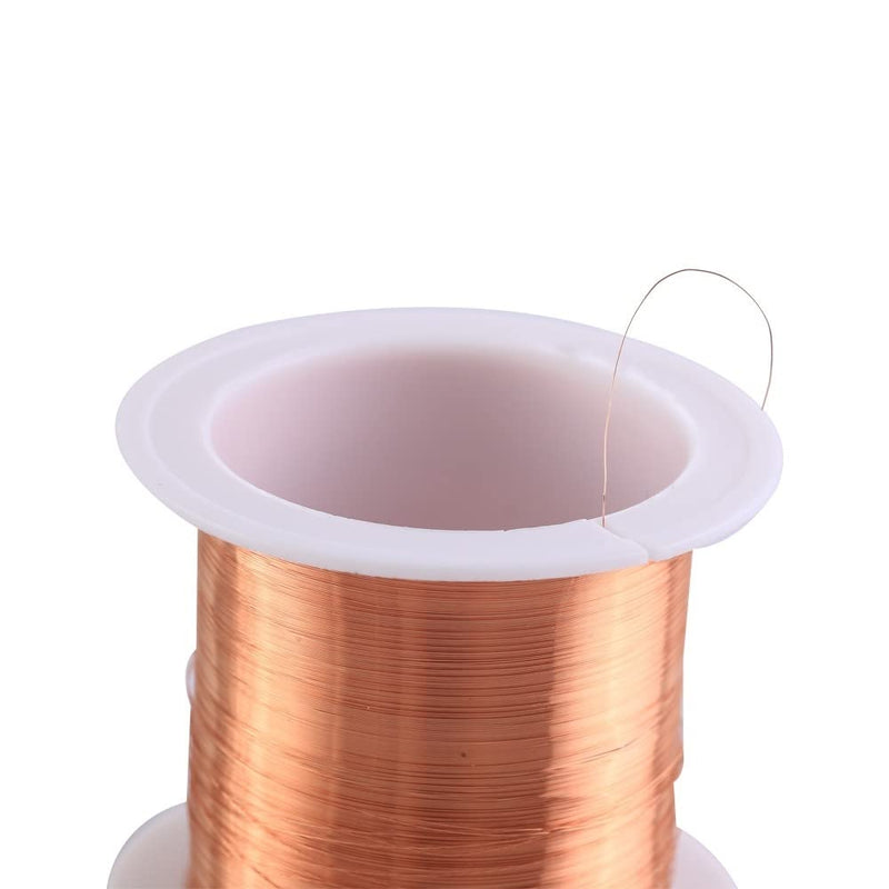  [AUSTRALIA] - 0.1mm Copper Wire, 50m Enameled Magnet Winding Wire High Temperature Resistance Craft Wire for Transformers Inductors