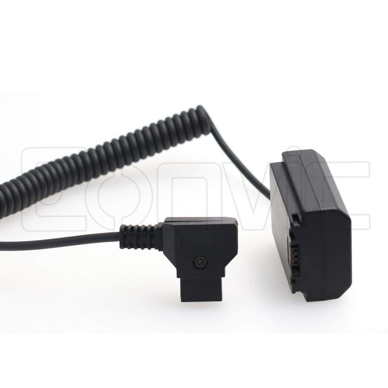  [AUSTRALIA] - Eonvic DTap to NP-FZ100 Dummy Battery Power Coiled Cable Adapter for Sony A9 A7R3 A7M3 A7S3 A7III A7RM3 A7SM3 Cameras