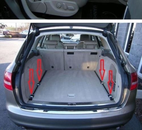 Floor Style Trunk Cargo Net for Audi A6 RS6 S6 A6 Quattro New - LeoForward Australia