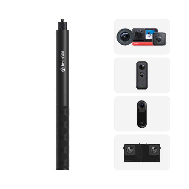  [AUSTRALIA] - Insta360 Selfie Stick for ONE R, ONE X, ONE, EVO Action Camera, 120cm/47.24in