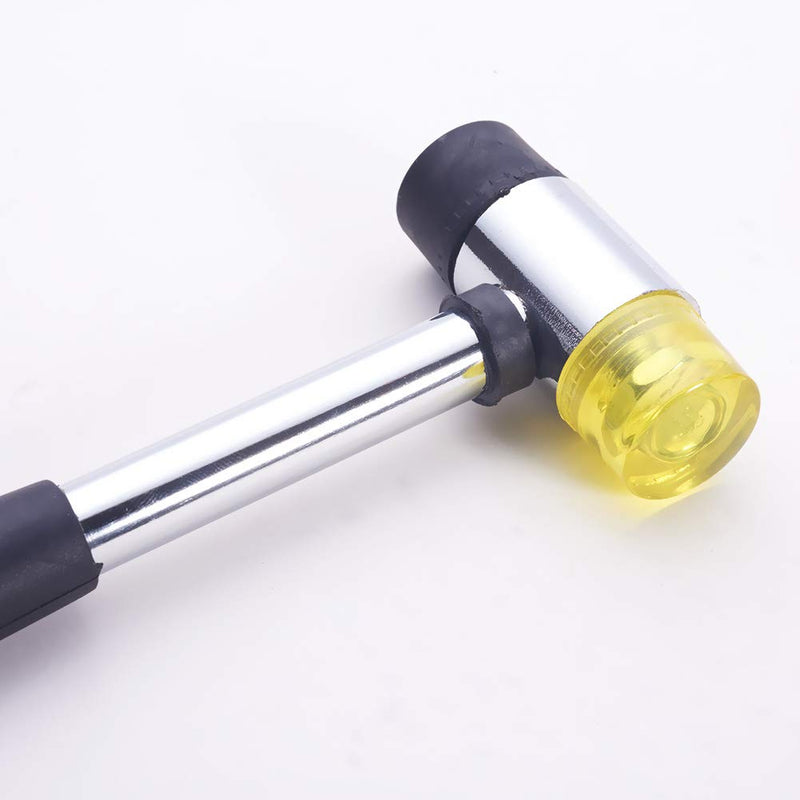  [AUSTRALIA] - Auniwaig Replaceable Double Face Rubber Nylon Soft Hammer Mallet 25mm/0.98 inch for Jewelry, Leather Crafts 1Pcs 25#