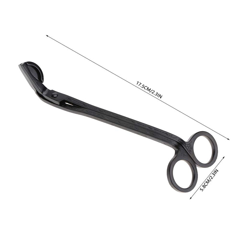  [AUSTRALIA] - Zyyini Candle Wick Scissors, Semicircular Fashion Stainless Steel Candle Clip Wick Trimmer Scissors Tool for Daily Life Use(#1)