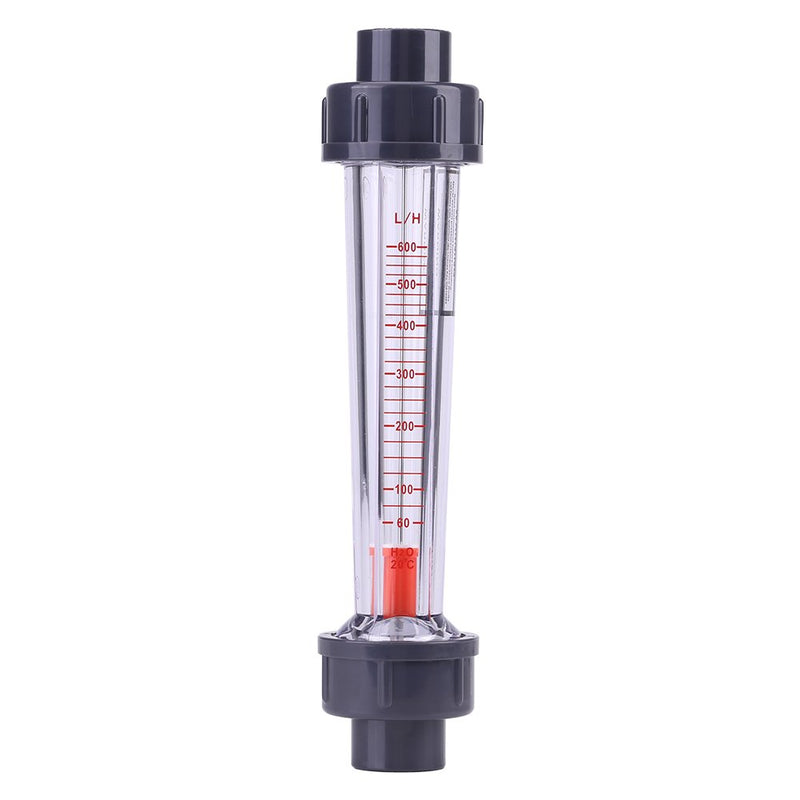 60-600L/H Rotameter Plastic Tube Liquid Water LZS-15 Flow Meter DN15 - LeoForward Australia