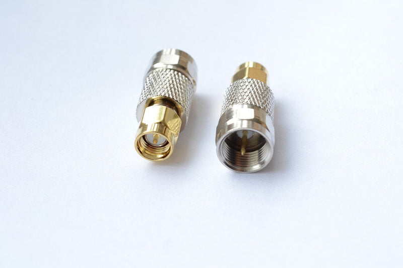  [AUSTRALIA] - 2pcs SMA-Male-Plug-PIN To TNC-Male-Plug-Pin High Value Adapter