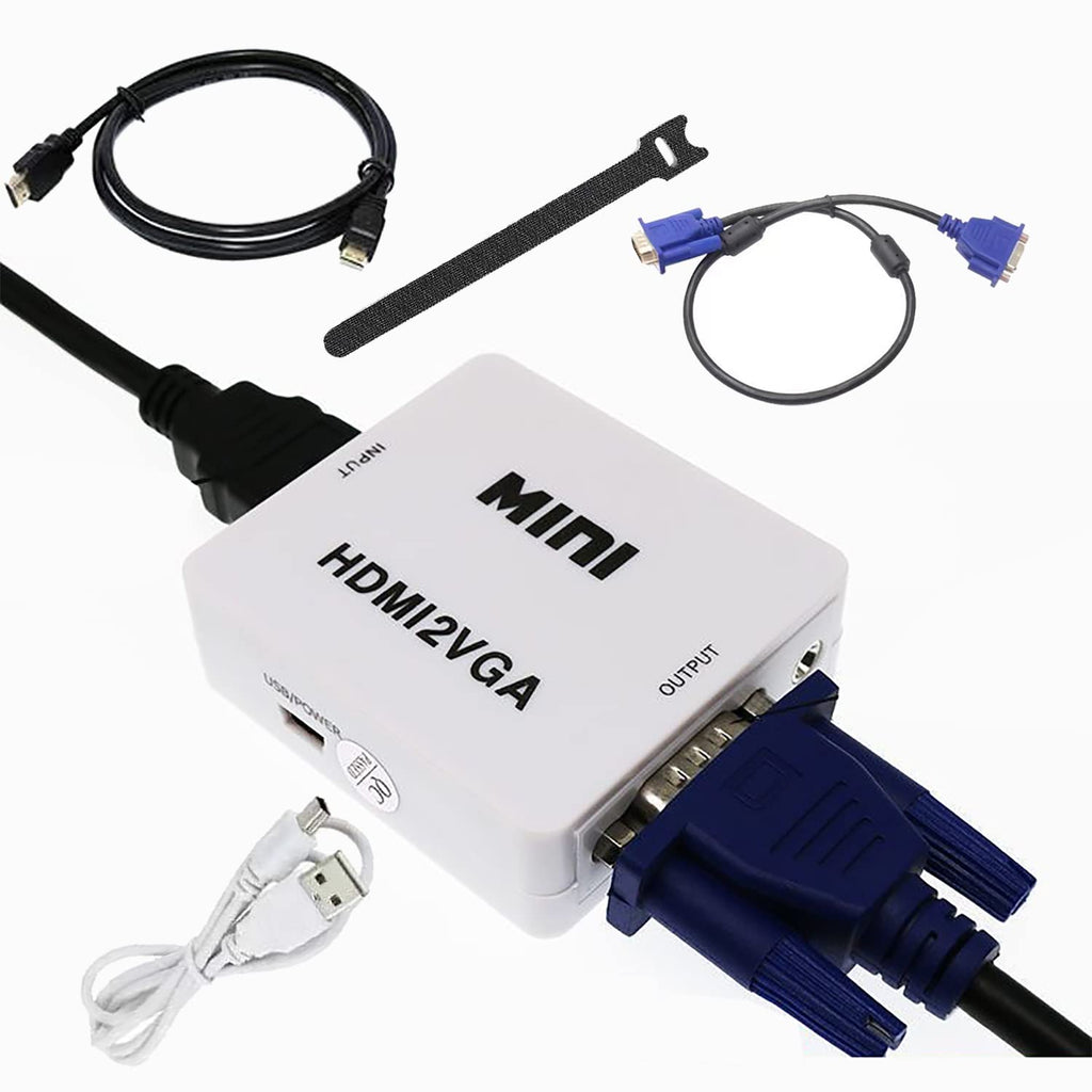  [AUSTRALIA] - cablehome HDMI to VGA Converter,HDMI to VGA Adapter HDMIto VGA Applicable Input Port is HDMI Display only VGA Interface（Optional：av to hdmi,hdmi to av,av to vga,vga to av,vga to hdmi,hdmi to vga）