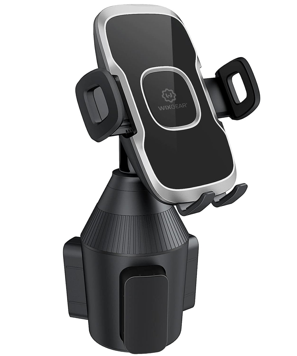  [AUSTRALIA] - WixGear Cup Phone Holder for Car, Car Cup Holder Phone Mount Adjustable Automobile Cup Holder Smart Phone Cradle Car Mount