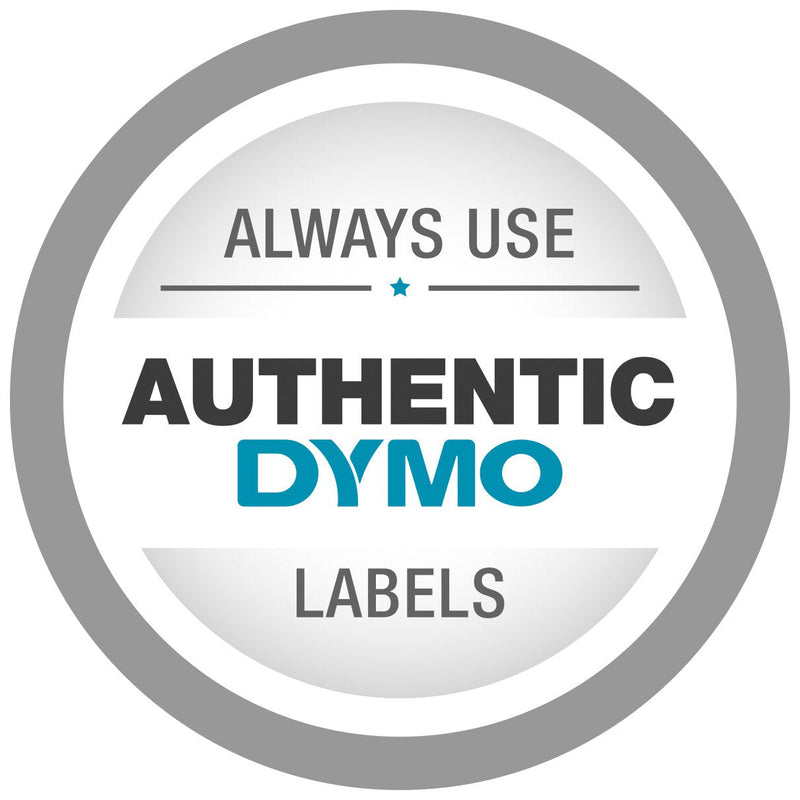  [AUSTRALIA] - DYMO D1 Labels, 1/2" x 23' Roll, Red Print on White, Self-Adhesive (1761281), DYMO Authentic
