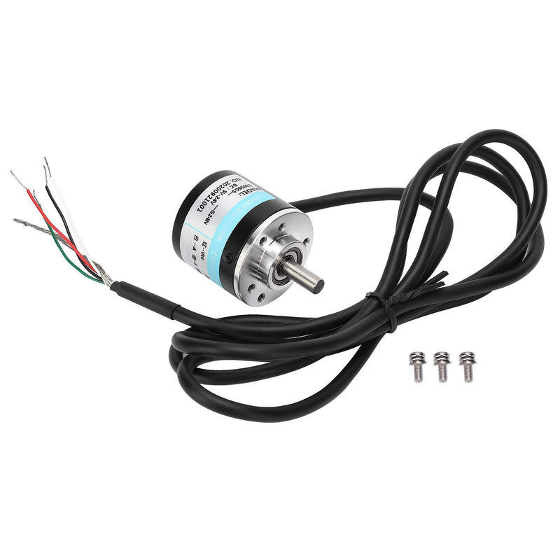  [AUSTRALIA] - ABZ Three-Phase Encoder Photoelectric Encoder DC 5-24V 3000-6000RPM Full Wave Encoder for Auto Engineering(600HZ),Encoder 600HZ