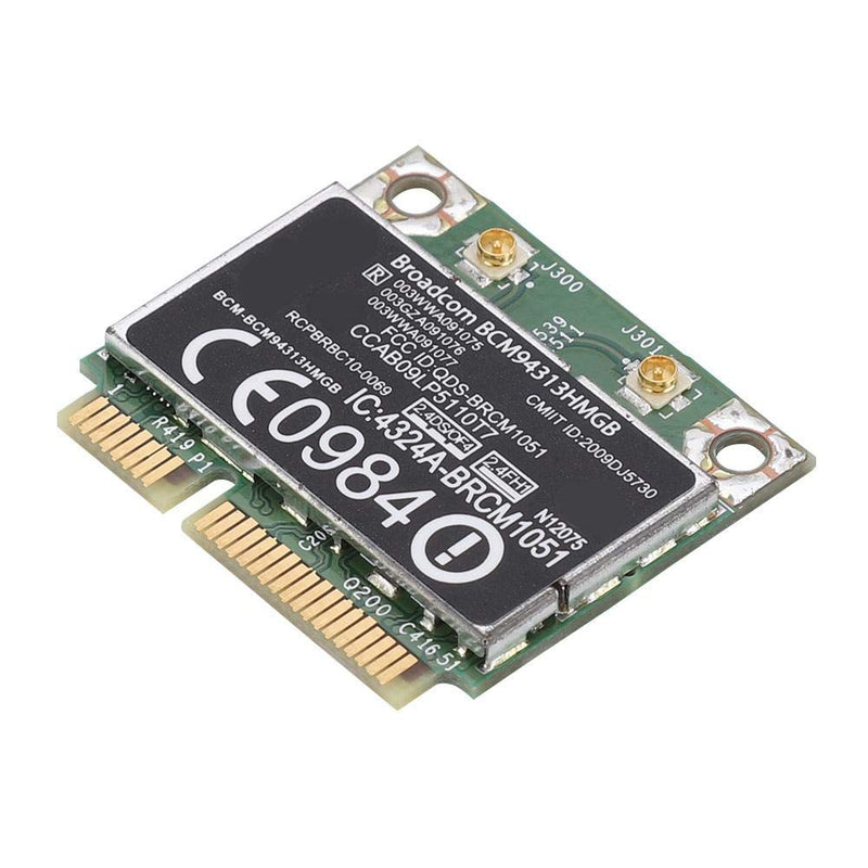  [AUSTRALIA] - PCIE Wirless Network Card, BCM94313HMGB Wi-Fi and Bluetooth 3.0 Wireless Network Adapter PCI Express Half Mini Card use for HP G4/CQ43 Series Desktop PC