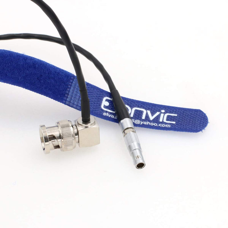  [AUSTRALIA] - Eonvic Right Angle BNC to 4pin Time Code Cable for Red Epic Scarlet Camera