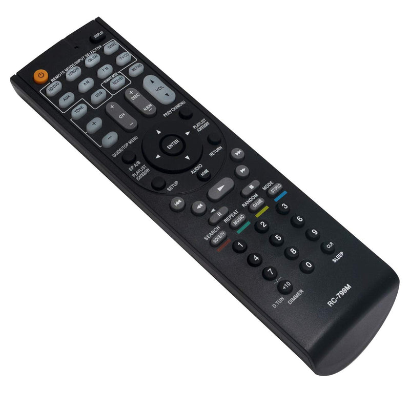 RC-799M RC799M Replace Remote Control fit for Onkyo AV Receiver Audio Video HT-R391 HT-RC430 HT-R548 HT-R558 HT-R558B HT-R590 HT-RC330 HT-S3500 HT-S5400 HTS-5500 TX-SR309 TX-SR313 HT-R591 - LeoForward Australia