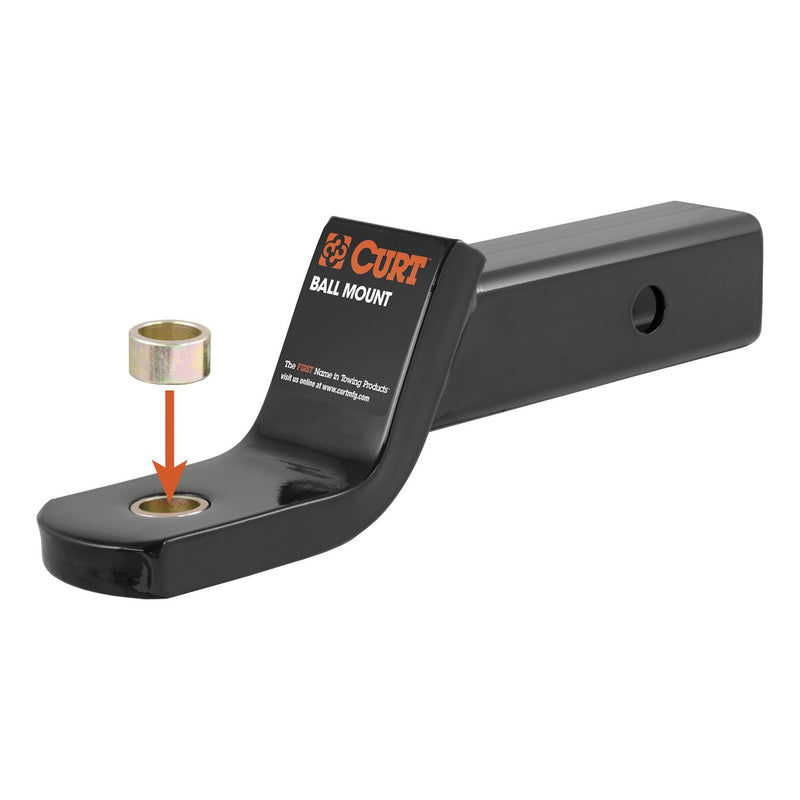  [AUSTRALIA] - CURT 21101 Trailer Hitch Ball Hole Reducer Bushing, Reduces 1-Inch Diameter to 3/4-Inch