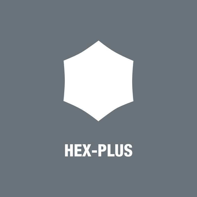  [AUSTRALIA] - Wera Kraftform Plus 354 Hex-Plus 4mm Hexagon Professional Screwdriver, 3" Shaft Length