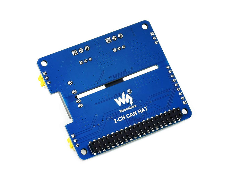  [AUSTRALIA] - 2-Channel Isolated CAN Bus Expansion HAT Compatible with Raspberry Pi/Arduino/STM32,2-CH CAN HAT with MCP2515 + SN65HVD230 Dual Chips Solution,Multi Onboard Protection Circuits