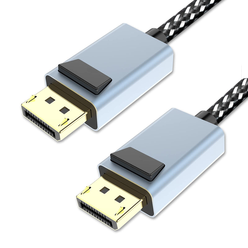  [AUSTRALIA] - BENFEI DisplayPort to DisplayPort Cable, 6 Feet DP to DP Cable with Gold-Plated Cord, Nylon Braided, Supports 4K@60Hz, 2K@144Hz Compatible for Lenovo, Dell, HP, ASUS and More