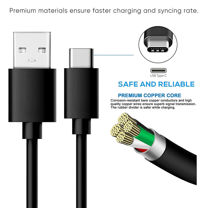  [AUSTRALIA] - 2Pcs USB-A to USB-C Fast iPad Charger Cable Cord for iPad Pro 12.9 In (3rd 4th 5th Gen) 11In 3rd/2nd/1st Gen & New iPad Mini 6th Gen(2021)iPad Air 4th/5th Gen,for USB C Stylus Pen,MacBook Pro USB Cord
