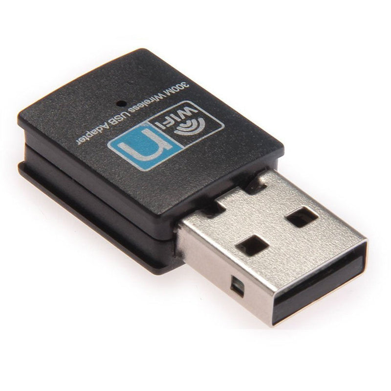  [AUSTRALIA] - 300Mbps USB WiFi Adapter, LOTEKOO Wireless LAN Network Card Adapter WiFi Dongle for Desktop Laptop PC Windows 10 8 7 XP MAC OS (Plug-and-Play for Windows10)