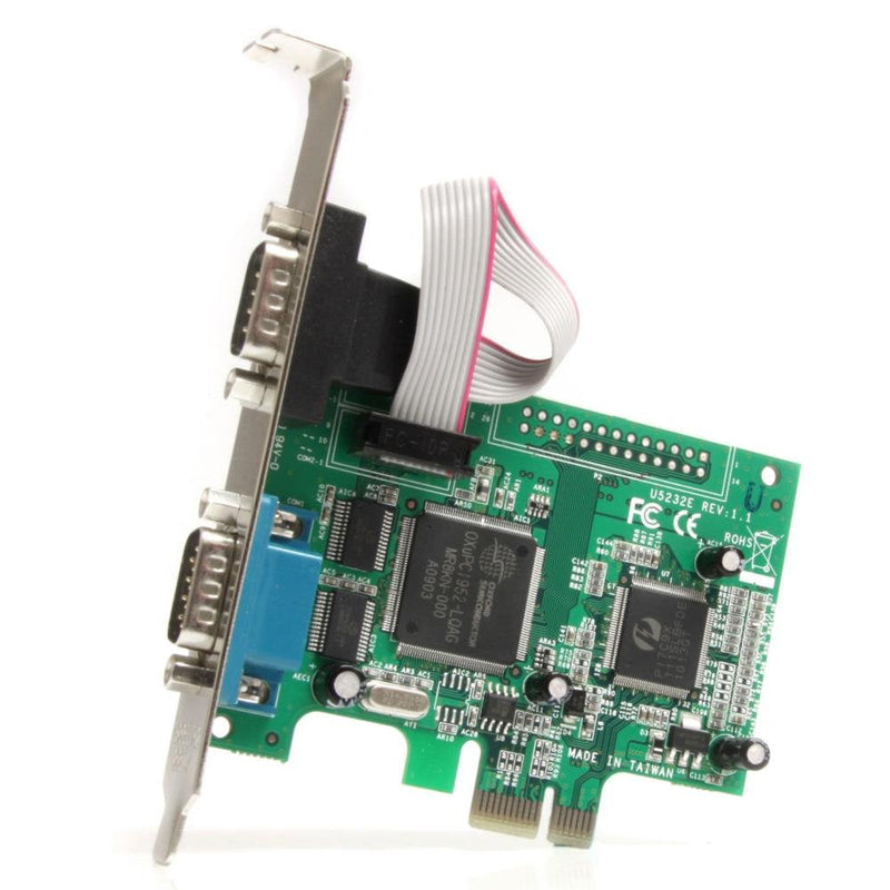  [AUSTRALIA] - StarTech.com 2 Port PCI Express RS232 Serial Adapter Card with 16950 UART - PCIe Serial Card - PCI Express RS232 Card - PCIe RS232 (PEX2S950)