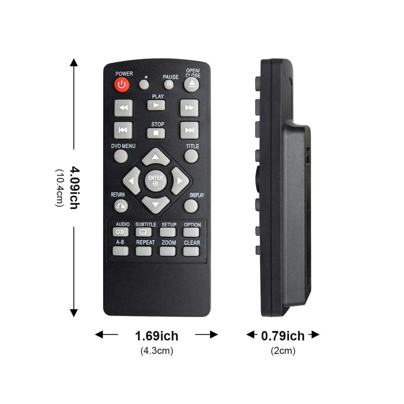 Replacement Remote Control for LG DP132 DP132NU DVD Player Almost for All LG DVD Player Universal Remote for LG COV31736202 DVD Remote - LeoForward Australia