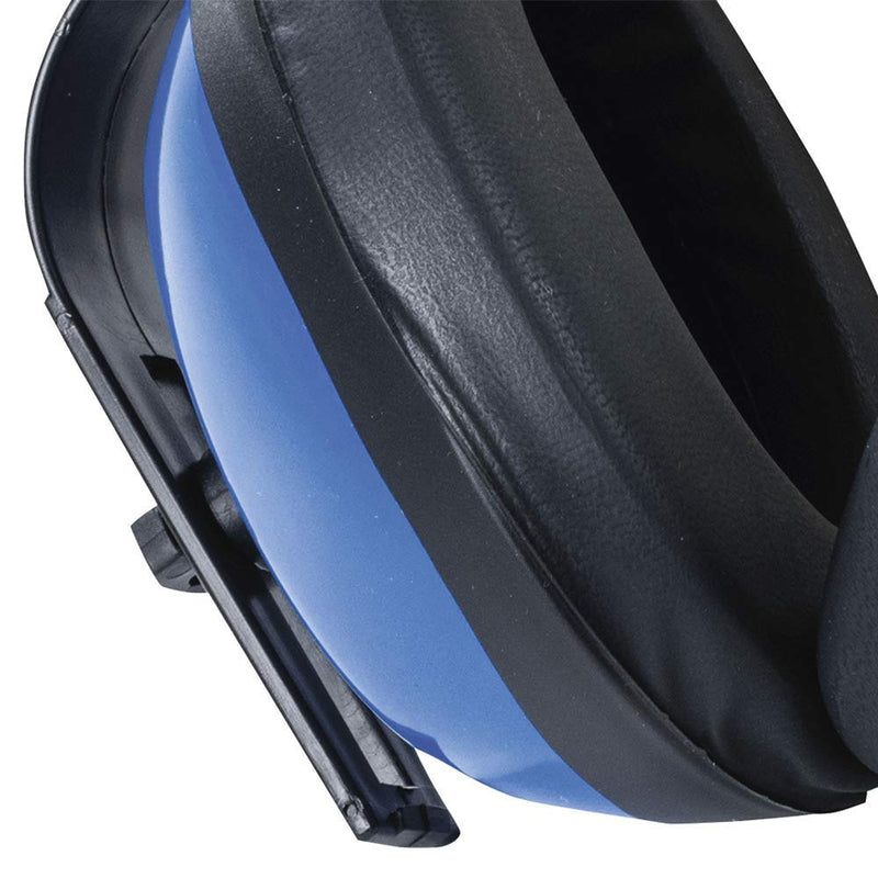  [AUSTRALIA] - Sellstrom Noise Cancelling Adjustable Safety Ear Muffs, ANSI S3.19 Certified, 25dB NRR, Blue, S23401