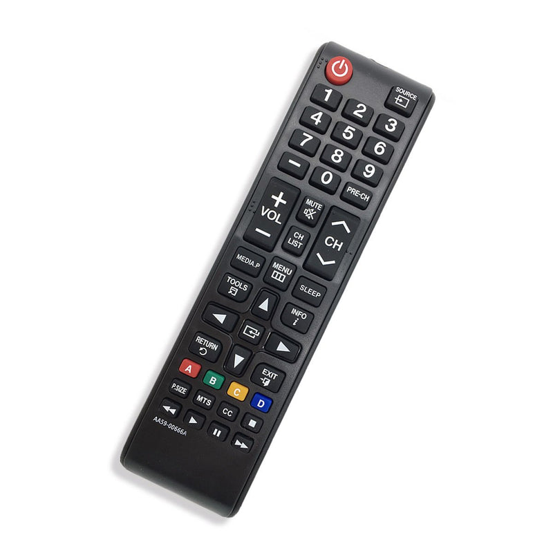 New Remote Fit for Samsung TV Remote Controller AA59-00666A Replacemet for TV UN55EH6001FXZA AH01 CH02 UN55EH6001FXZATH03 UN60ES6003F H46B LH32HDBPLGA/ZA LH40HDBPLGA/ZA LH46HDBPLGA/ZA UN32EH4003V - LeoForward Australia