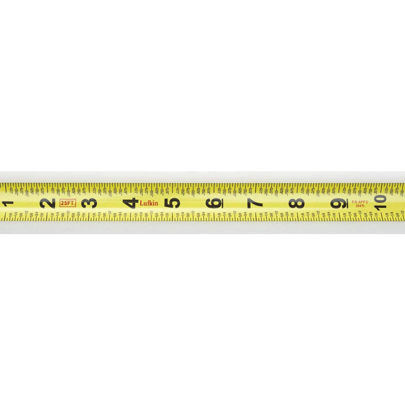  [AUSTRALIA] - Crescent Lufkin 1" x 25' Hi-Viz® Blue Quickread Yellow Clad Tape Measure - QRL625MP