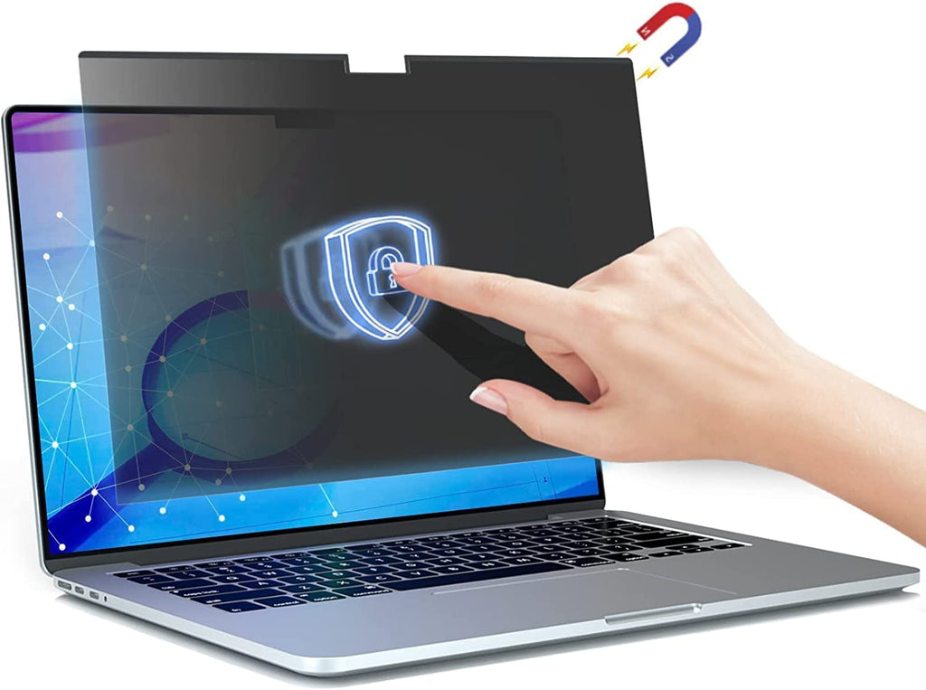  [AUSTRALIA] - MacBook Air M2 Privacy Screen, Compatible with 2022 MacBook Air 13.6 inch Privacy Screen Protector, Magnetic Removable Anti Blue Light Laptop Screen Protector for MacBook Air 13.6''M2 Chip A2681 Black