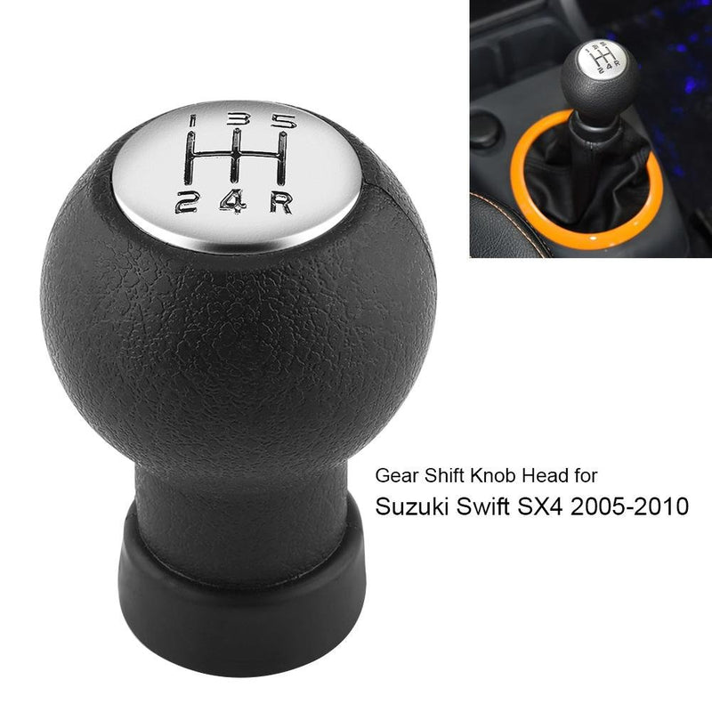  [AUSTRALIA] - Minyinla Shift Knob Head, Fydun Gearstick Knob 5 Speed Car Gear Shift Knob Stick Head Shifter for Suzuki Swift SX4 2005-2010