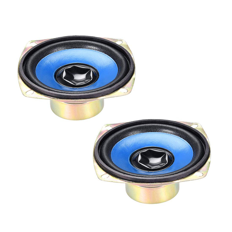  [AUSTRALIA] - uxcell 5W 77mm Square Shape 4 Ohm DIY Speaker Replacement Loudspeaker 2pcs