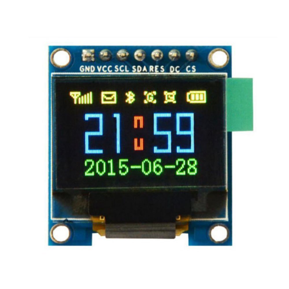  [AUSTRALIA] - HiLetgo 0.95" Inch 7 Pin Colorful 65K SPI OLED Display Module SSD1331 96 * 64 Resolution for Arduino 51 STM32