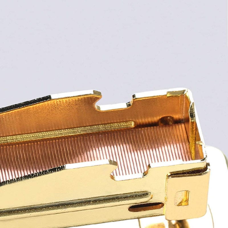  [AUSTRALIA] - MultiBey Rose Gold Staples Stapler Refill Standard Size #12, 4 Boxes per Pack (Rose Gold)