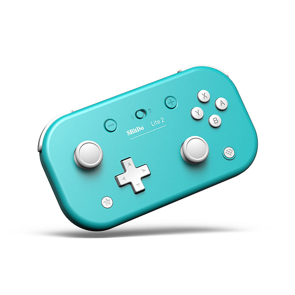  [AUSTRALIA] - 8BitDo Lite 2 Bluetooth Gamepad for Switch, Switch Lite, Android and Raspberry Pi (Turquoise) Turquoise