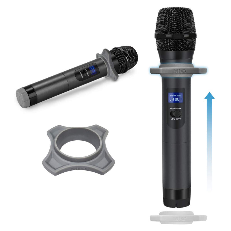  [AUSTRALIA] - Wireless Microphone,Fifine Handheld Dynamic Microphone Wireless mic System for Karaoke Nights and House Parties to Have Fun Over The Mixer,PA System,Speakers-K025