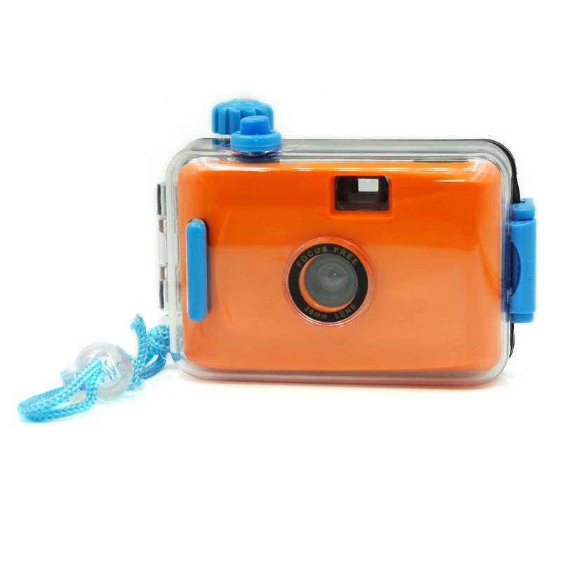  [AUSTRALIA] - N/C Film Camera,135Film Camera,Use 35mm Film,Focusfree,Reusable Camera (Orange)