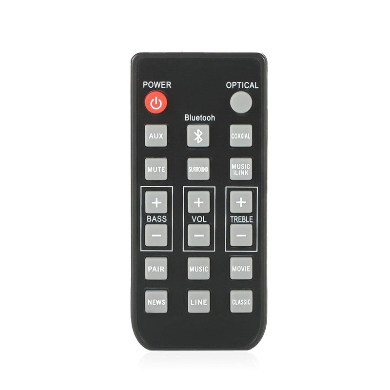 New Remote Control Replacement for Philips Sound Bar 996510054954, 996510050576, 996510063326 CSS2123 CSS2123B/F7 CSS2133B/F7 CSS2133 Model with CR2025 Battery Inside - LeoForward Australia