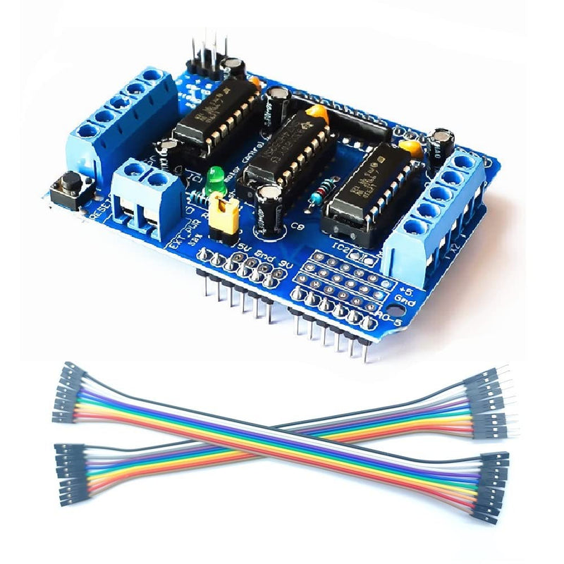  [AUSTRALIA] - L293D DC Motor Drive Shield Expansion Board Compatible with Duemilanove R3 AVR