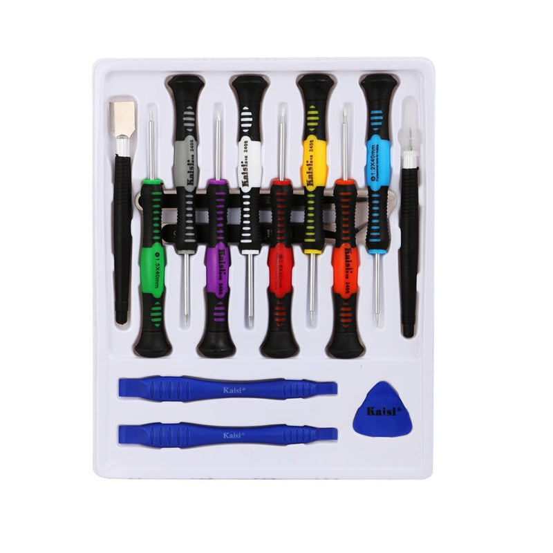  [AUSTRALIA] - Kaisi 16-Piece Precision Screwdriver Set Repair Tool Kit Compatible Samsung, iPhone, iPad, Computers, Laptops and Other Devices