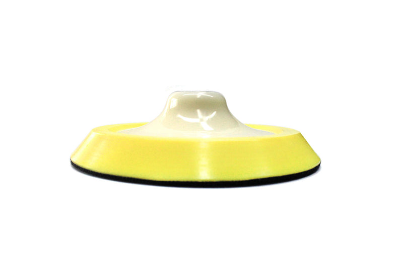  [AUSTRALIA] - Maxshine Rotary Polisher Dia: 150mm/6 inches,Thread: 5/8" Backing Pad-Yellow PU Hook&Loop Dia:150mm (6")