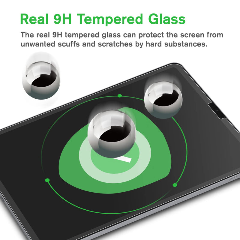  [AUSTRALIA] - Bioton Silkfeel Glass Screen Protector Compatible with iPad Pro 11 inch M2 (2022) / iPad Air 5th Generation / iPad Air 4th Generation (10.9 inch, 2022 / 2020), iPad Pro 11 inch (2021 & 2020 & 2018 Models), Auto Alignment Kit / Anti-Glare / Anti-Fingerp...
