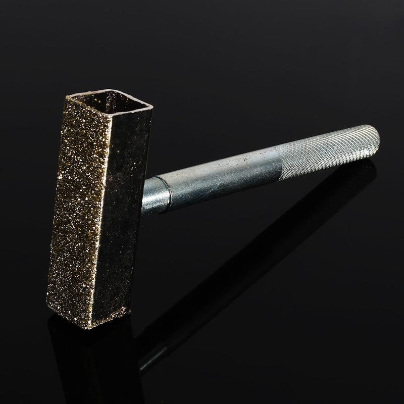  [AUSTRALIA] - Acogedor Diamond Grinding Wheel Dresser，Diamond Stone Dresser Tool with Flat Diamond Coated Surface for Truing Grinding & Deburring Wheels