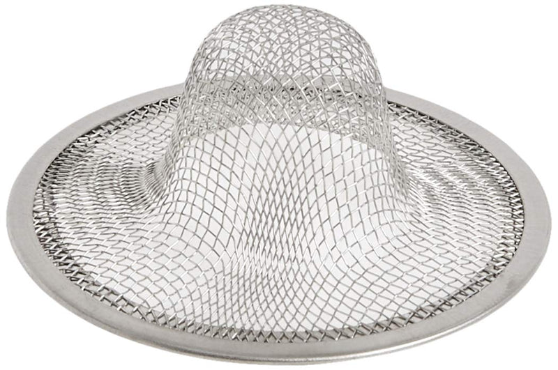  [AUSTRALIA] - Danco Bathroom 88820 2-3/4-Inch Tub Mesh Strainer, Stainless Steel, 2-1/2-Inch Lavatory Bathroom Sink Strainer