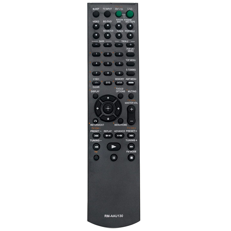  [AUSTRALIA] - RM-AAU130 Replacement Remote Control Commander fit for Sony Stereo Receiver STRDH130 STR-DH130 Audio Video Receivers