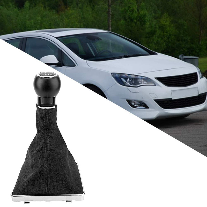  [AUSTRALIA] - Gear Shift Knob 5 Speed & 6 Speed Gaiter Boot Cover for Astra Corsa GTC 2005-2010 (6 speed)