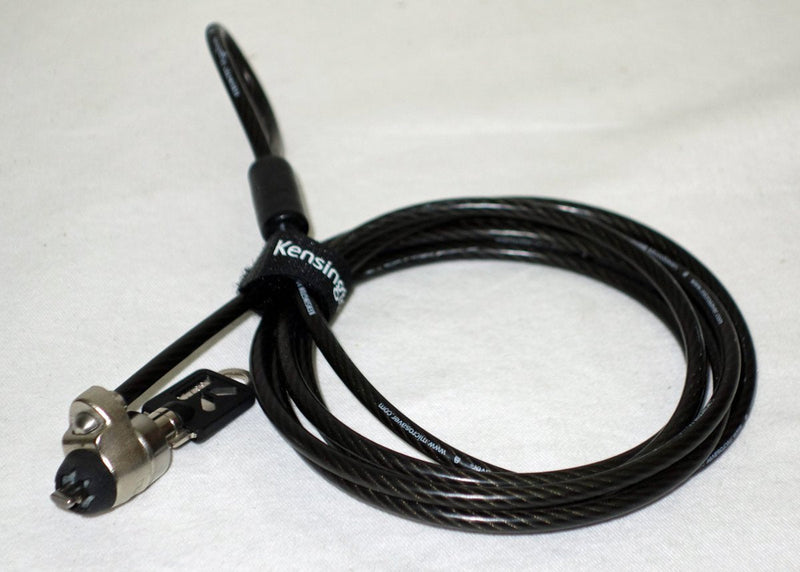  [AUSTRALIA] - Kensington Slim MicroSaver - Security cable - black - 6 ft