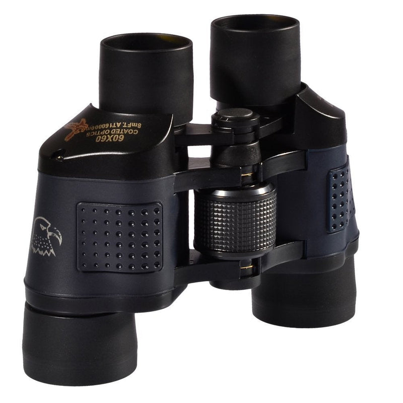  [AUSTRALIA] - Bringsine Binocular - Sharp View, Quick Focus, Zoom Vision Optical Telescope with Wide Angle for Outdoor Birding Camping Golf Finishing Traveling Sightseeing, Folding Roof,Stay at Home (Black)