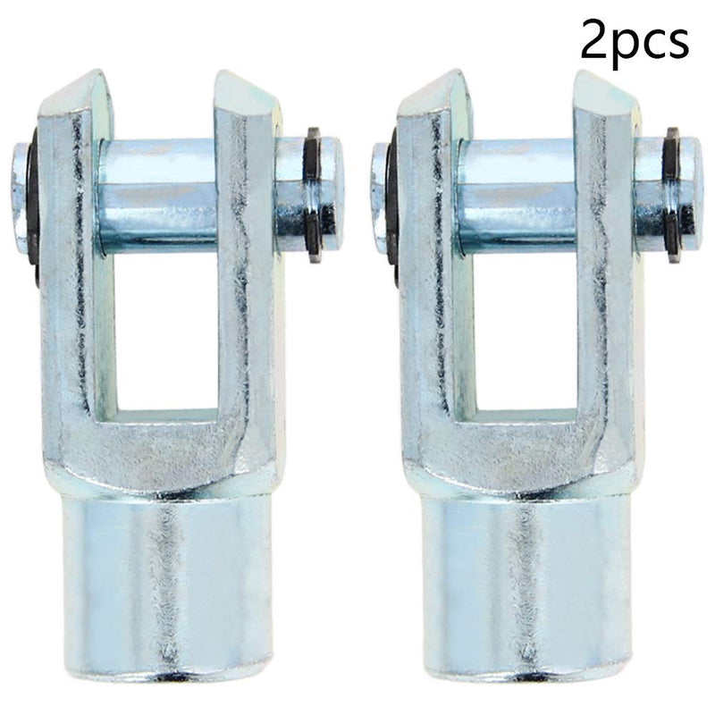 Othmro 10mm/0.39 inch Female Thread Y Joint Air Cylinder Rod Clevis End 52mm/2.04 inch Length 2PCS - LeoForward Australia