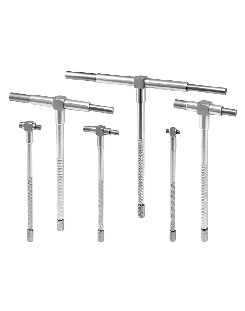  [AUSTRALIA] - QWORK Telescopic Gauges 8mm - 150mm Inner Diameter Adjustable, 6pcs/set 5/16" to 6"